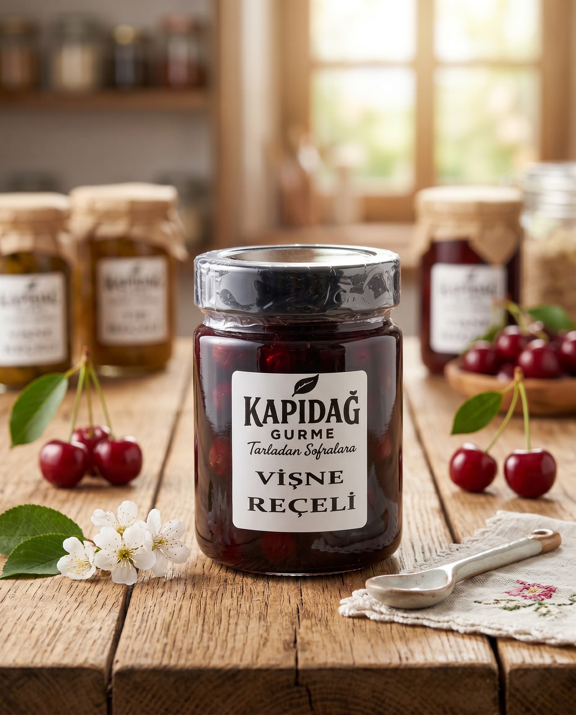 Kapıdağ Gurme Vişne Reçeli 400 gr 